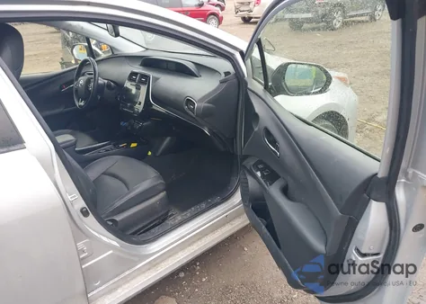 2019 Toyota Prius Xle z USA, uszkodzony, nr VIN JTDL9RFU8K3001626